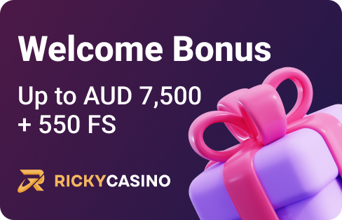 Ricky Casino Welcome Bonus