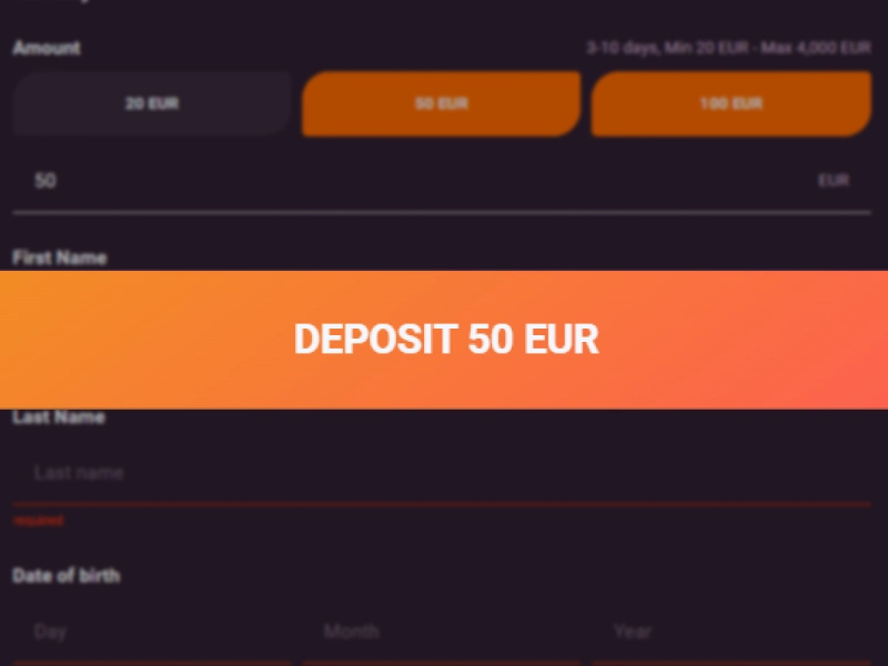 Ricky Casino deposit page with highlighted deposit button in AUD